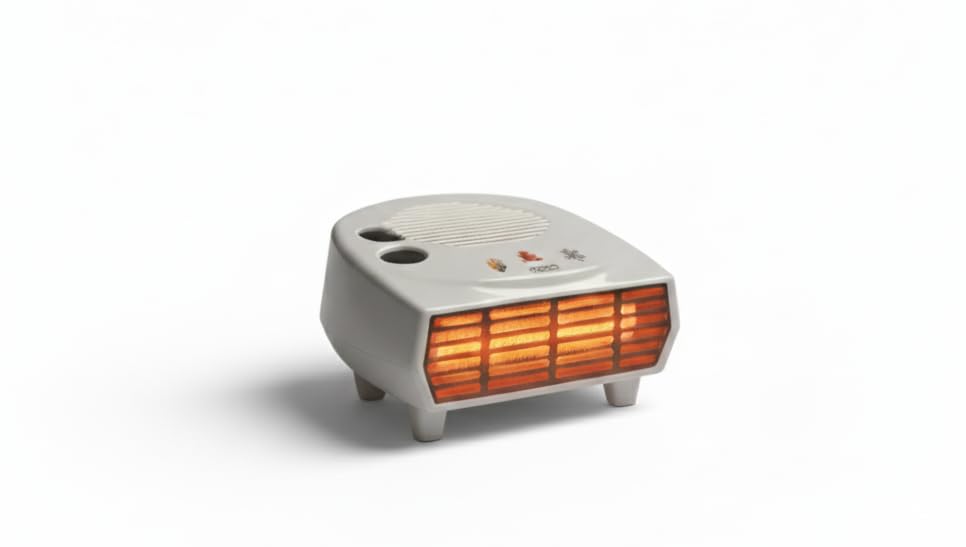 Jwala Power Fan Room Heater, 1000W & 2000W Dual Heat Settings, Po...