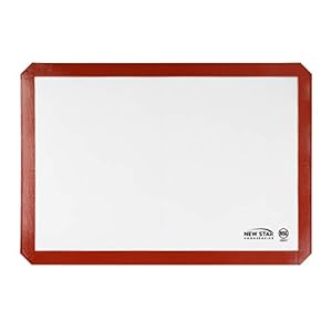 New Star Foodservice 36657 Commercial Grade Silicone Baking Mat Non Stick Pan Liner, 14 x 20 inch (Two-Thirds Size)