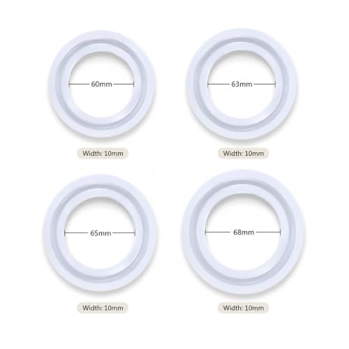 BGA WiRED FAX Art Epoxy Silicone Bangle Mould Set of 4 Sizes Pack of 4 - Image 3