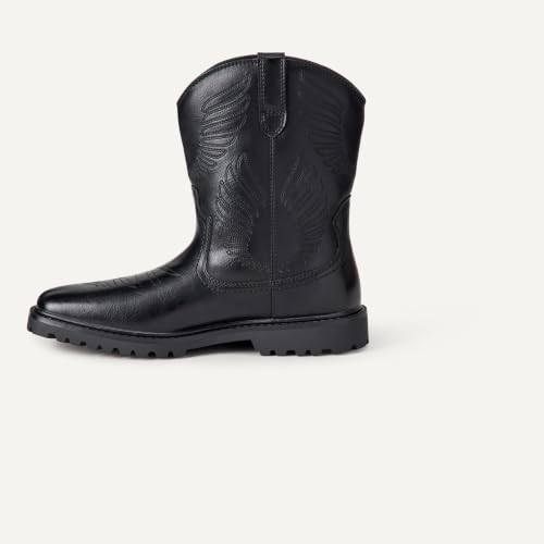 Image of Amazon Essentials Men's Square Toe Western Cowboy Boots | Casual Boots