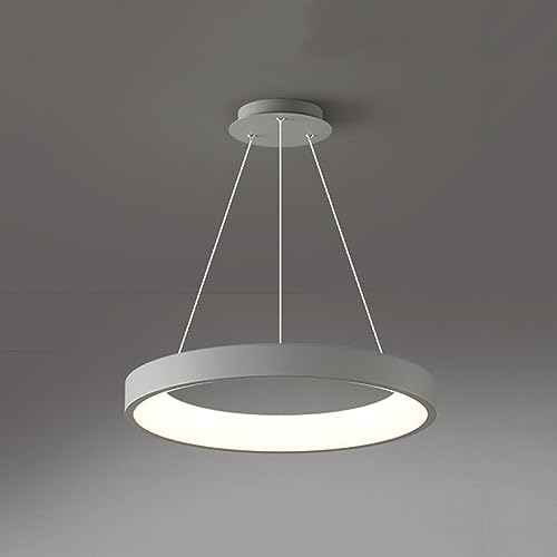 Plafond LED 64W 3000K 4500K 6000K dimmable suspendu blanc