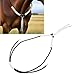 NOENNULL Strap with Tassel,Nylon Webbing Rope for Liberty Training, Groundwork, Lunging & Riding, Adjustable & Soft, Abrasion for Horses