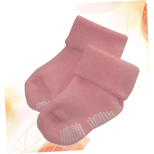 GALPADA Newborn Cotton Socks Newborn Socks for Boys and Cotton Thickening for Pink4