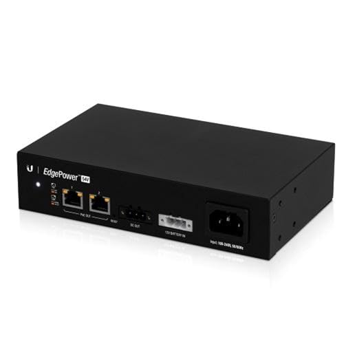 Ubiquiti EdgePower Redundant Power Supply - Rack-mountable, Cabinet Mount - 120 V AC, 230 V AC Input - 72 W / 54 V DC