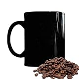 Termo - Reactive Caffè - Copa de café con colores cambiantes, vasos artísticos originales | Gran portador de cerámica con motivo mitológico de Cthulhu, termo-reactivo, para Amateu