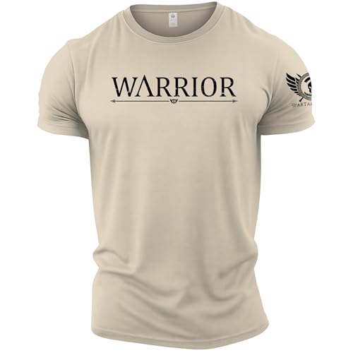 T-shirt de sport Spartan homme vêtement de musculation et maillot d'haltérophilie Warrior