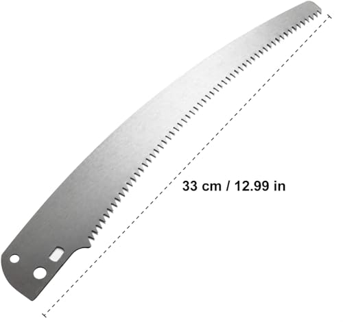 Image of Telescopic Tree Pole Pruning Saw, Pole Saw, Manual Pole Cutter for pruning Trees branches and leave, Tree Pole Pruner, Long Cutter Shearing (Without Pole)