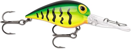 Original Deep Wiggle Wart 05 Hot Tiger poisson nageur leurre