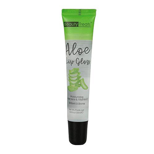 2 pcs Beauty Treats Aloe Lip Gloss Moisturizing Aloe Vera & Vitamin E image 4
