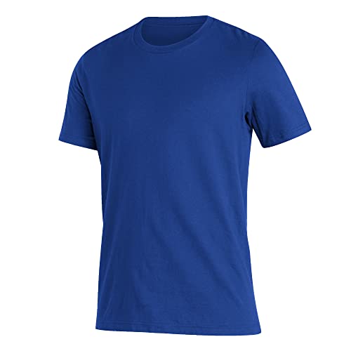 T-shirt adidas homme bleu vêtement sport manches courtes taille S