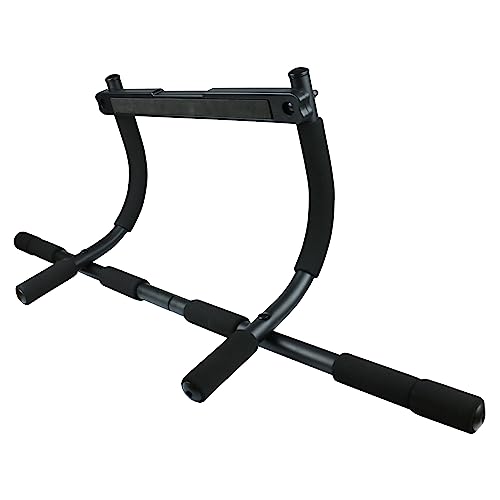 TITAN LIFE Doorgym. Schwarz. 16 x 39 x 93. Multitrainingstool für zu Hause