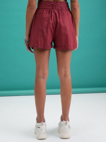Image of Tokyo Talkies Women's Regular Fit Regular Shorts | Women Casual Shorts