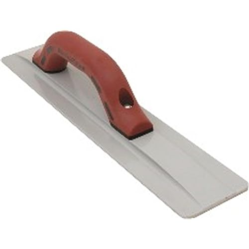 Enderezador manual Marshalltown con mango Durasoft, de magnesio, para suelo y hormigón, tamaño del enderezador: 406x79 mm