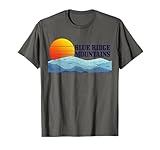 Blue Ridge Mountains Vintage Mountains USA America Souvenir T-Shirt