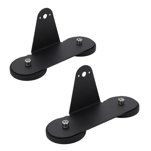 Barras de luz magnéticas de 66mm soporte de acero inoxidable para parachoques de camión 3