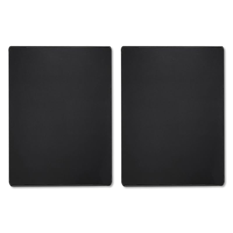 Pagnanno Hob Covers Chopping Board Pack of 2 - Versatile Kitchen Board Glass Worktop Savers - Heat Resistant Sink Boards, Worktop Protectors - Marble Effect Grey (Design 12, 50x40CM) โ image 1