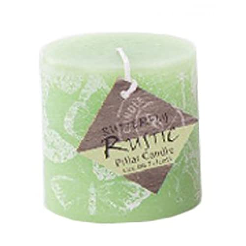 Home Line Vela perfumada cilíndrica de 240 gr (7x7 cm) - Verde