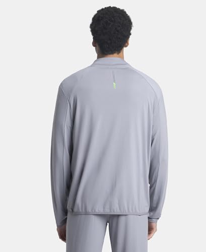 Image of Jockey SP17 Men's Soft Touch Microfiber Elastane Stretch Thumbhole Jacket with Stay Dry Treatment