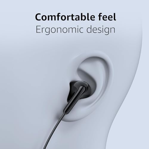 Image of Type-C in-Ear Earphones with Mic for Xiaomi & Android | 12.4mm Dynamic Drivers, Deep Bass Stereo Sound | IP54 Dust & Water Resistant Wired USB-C Earbuds (White)