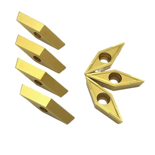 Herramienta para torno VCMT110304 UE6020 carburo 10 piezas miniatura 1