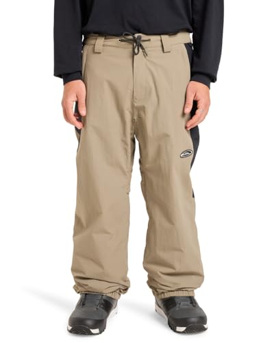Quiksilver Snow Down - Technical Snow Pants for Men - Funktionelle Snow-Hose - Männer - L - Beige.