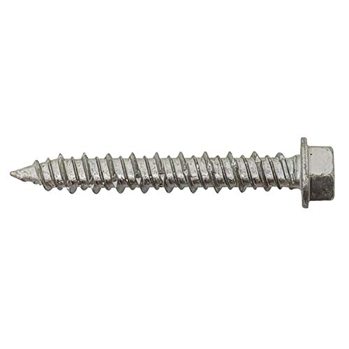 Image of TechFast Masonry Screws Hex /Torx | 6.3 x 45mm | Elementech | Box 100
