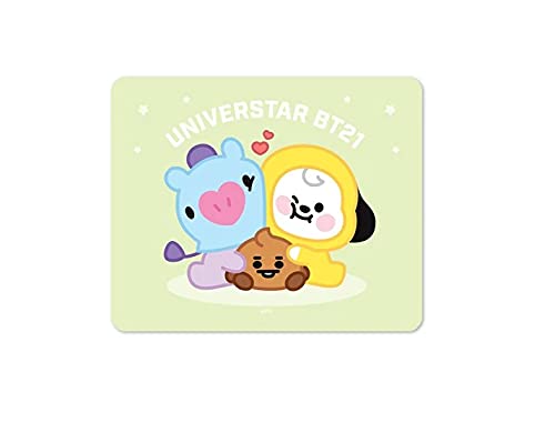BTS Inspired Characters, Universtar Edition, Mouse Pads, Designed with All 7 BTS Members! (MANG, CHIMMY, & SHOOKY)