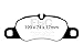 EBC Brakes DP52057NDX Bluestuff Pads