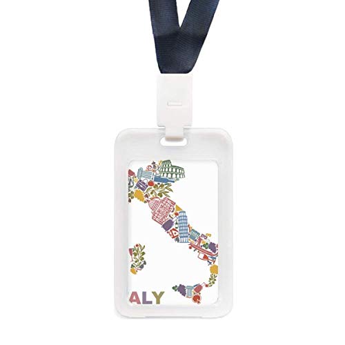 Porte-carte transparent et étui de protection italien pour carte bleue
