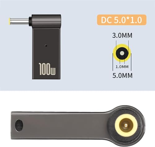 Image of Tobo USB to DC Power Cable, Fast Charging Chip, USB to DC Adapter, Convenient for Office Bedroom for Home (5.0 x 1.0mm)