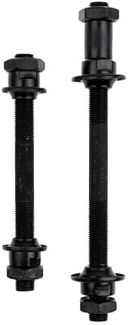 Schrodinger 70015 Bicycle Cycle Hub Skewers Quick Release Front Rear Hollow Axle (Black)