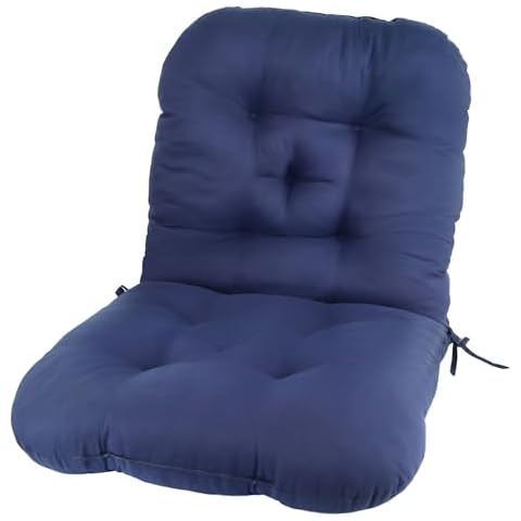 synoratory Bule Outdoor Cushions - Patio Cushions Provides Comfortable Seating Cover