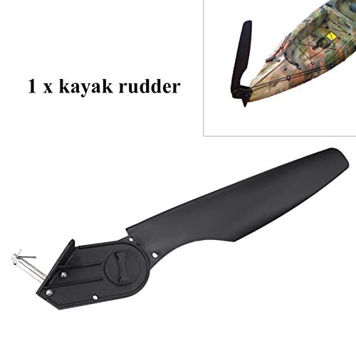 Miniatura 4 de Munefe Sistema De Dirección De Control De Pie De Kayak, Herramienta De Soporte De Pie De Timón De Kayak De Plástico Negro, Piezas De Control De Pie Para Motos Acuáticas