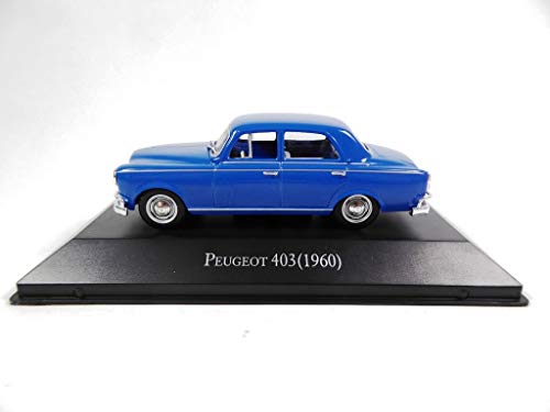 OPO 10 - Voiture 1/43 Collection Salvat : Peugeot 403 Bleue 1960 (AR35)