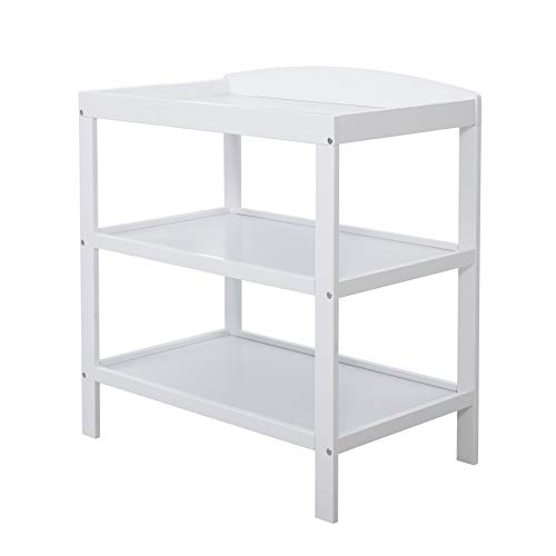 Ickle Bubba Coleby Open Baby Changer Table - White Ickle Bubba Coleby Open Baby Changer Table - White