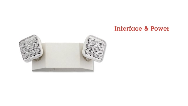 Image of Lithonia Lighting Basics LED Emergency Light, Adjustable Heads 120 /277V 2Pk | 2 Aimable Heads, Wall Mount, Damp Rated, 90-Min Backup, Ideal for Stairways, Hallways, Egress Paths, White, 2-Pack (EU2C CP2)
