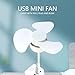 alloneslife Pequeño ventilador USB portátil para PC Imagen de alloneslife Pequeño ventilador USB portátil para PC