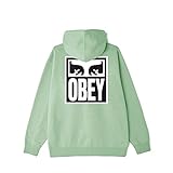 sudaderas obey amazon  Obey Eyes Icon 2 - Sudadera con capucha para hombre, Cucumber, M