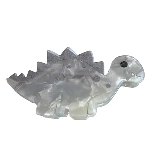 Acrylic Dinosaur Hair Clip - Funny Dinosaur Hair Clips Non-Slip A...