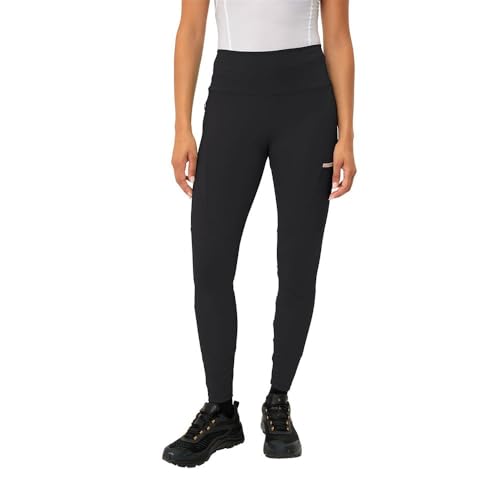 VAUDE Wanderhose Damen Scopi Tights II, wasserabweisend, Black/Black, 44 – Ansicht 1