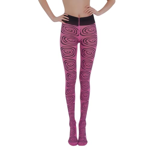 Y2K Pattern Tights Women Halloween Stockings High Waist Colorful Tights Cute Lace Pantyhose Vintage 2000s