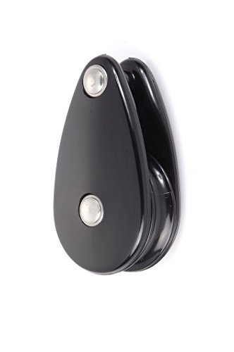 Nautos - 91109R- Single Block 40 MM SHEAVE with Ball Bearings- Sailboat Hardware