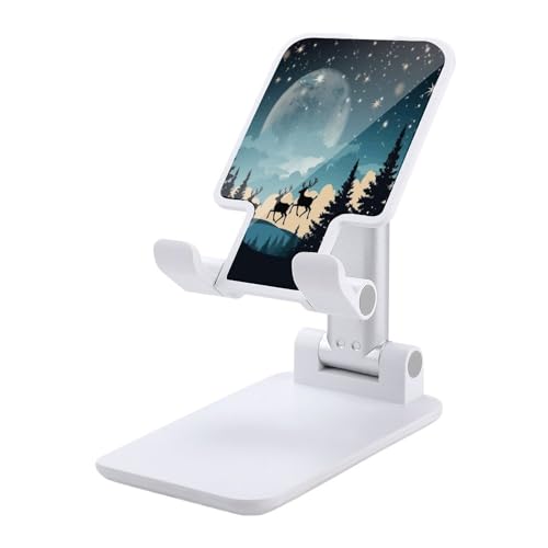 Support de téléphone portable pliable pour bureau parfait pour les appels vidéo