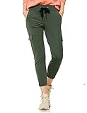 Street One Damen A375571 Cargohose, Dull Olive, W34/L28