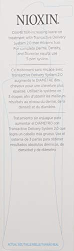 Nioxin System 3 Scalp & Hair Leave-In Treatment, Restore Hair Fullness, Prevent & Relieve Dry Scalp Symptoms, For Color Treated Hair with Light Thinning, 3.4 oz