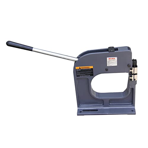 Kaka Industrial Metal Stretcher Shrinker, Ss-16 Metal Shrinker Stretcher With A Hand-Operated Lever, 16 Gauge Mild Steel, 8-Inch Throat Depth, Stretcher With Two Sets Of Jaws #TOP5