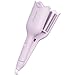 MiroPure ヘアアイロン カール ウェーブアイロン 34㎜ 挟むだけで可愛い カールアイロン 実現 140℃～200℃ 千万級マイナスイオン吹出 やけど防止 初心者向けカールアイロン プレゼントも最適 海外対応 PSE認証済 日本語取扱説明書付き パープル