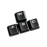 Corsair K70 RGB/K65/K68/K95/K63/MK2メカニカルゲーミングキーボード用バックライトキーキャップ - (ASWD)。