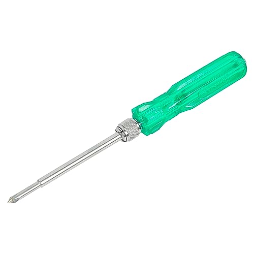 Image of Spartan BS-01 5-in-1 Pc Screw Driver Kit With 2 Flat Blades, 2 Phillips Head, 1 Round Poker Bar For Home Use /For Multipurpose Application (S-6, Green)