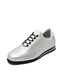  Crashers  Zapatillas Casual de Mujer  Jade Pearl  Zapato de Piel Ecológico  Plantilla de Gel Extraible  Cómodo  Transpirable  36 EU